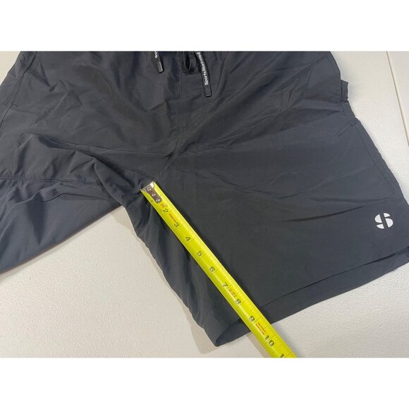 Sports Illustrated Mens 9" Volley Swim Trunk Large Quick Drying Black - Picture 5 of 12